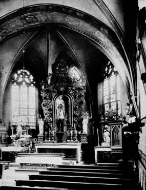 Die Alte Kirche in Horneburg 1927