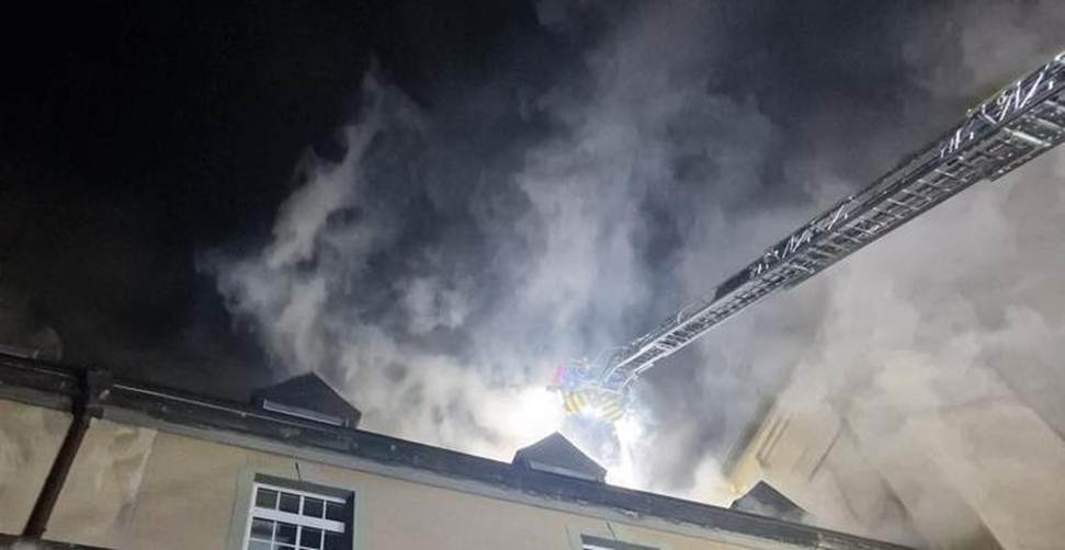 Brand im Missionshaus Sankt Augustin