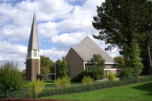 Die Neue Kirche in Horneburg, photographiert von Siegfried Eggenstein.