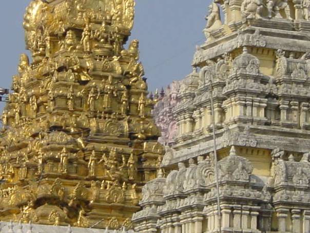 Kanchipuram, Turmskulpturen